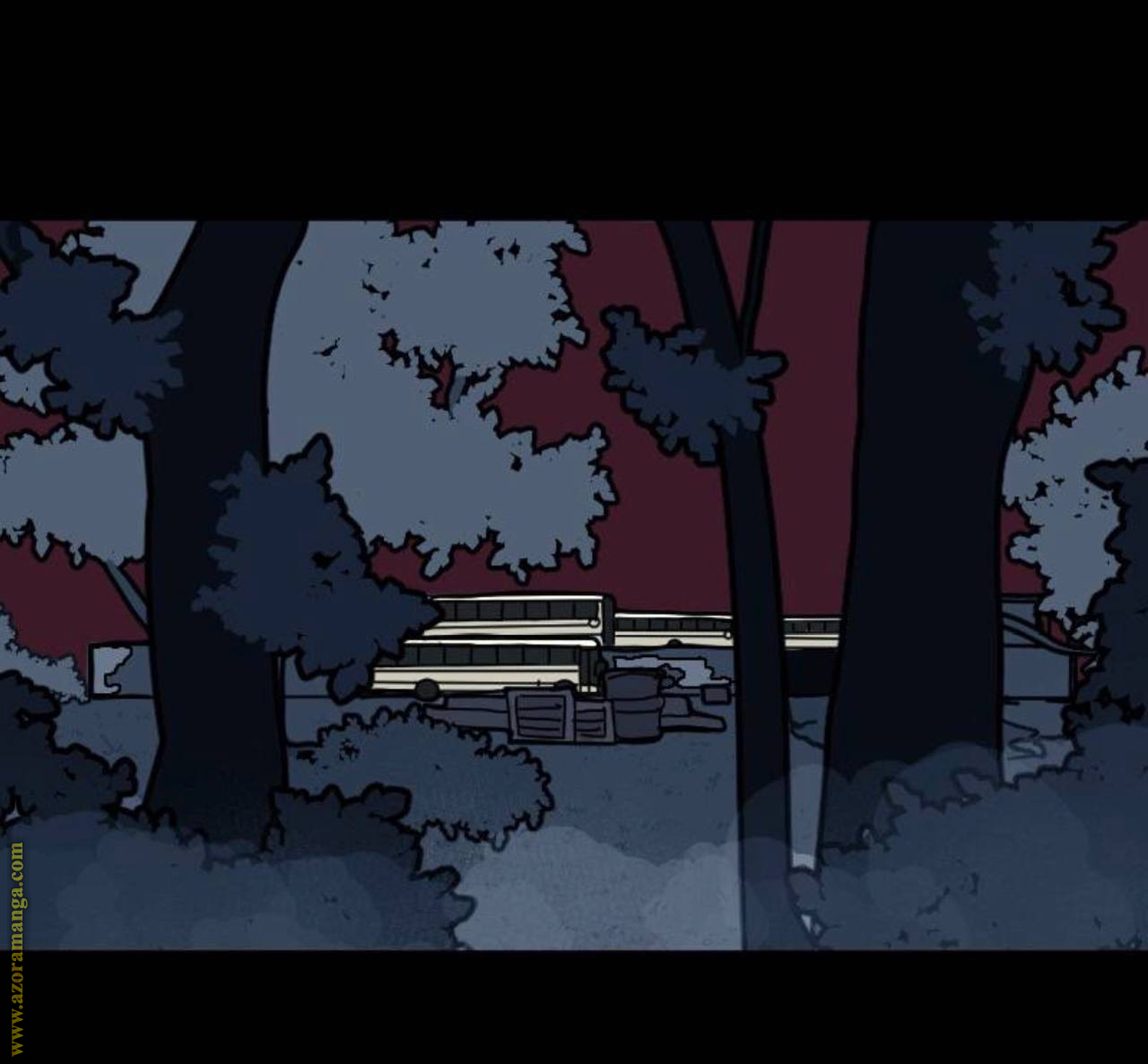 school Bus graveyard, Chapter 1, page 7