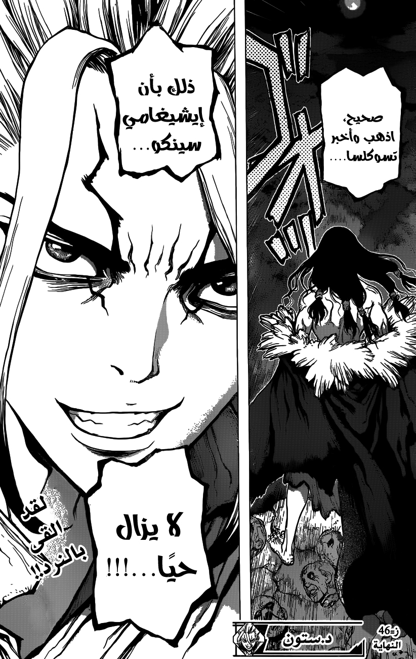 Dr. Stone, 46: الحروب الحجرية, page 19