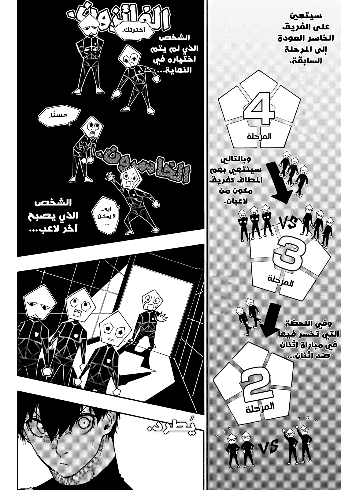 Blue Lock, 44: مباراة تنافسية, page 8