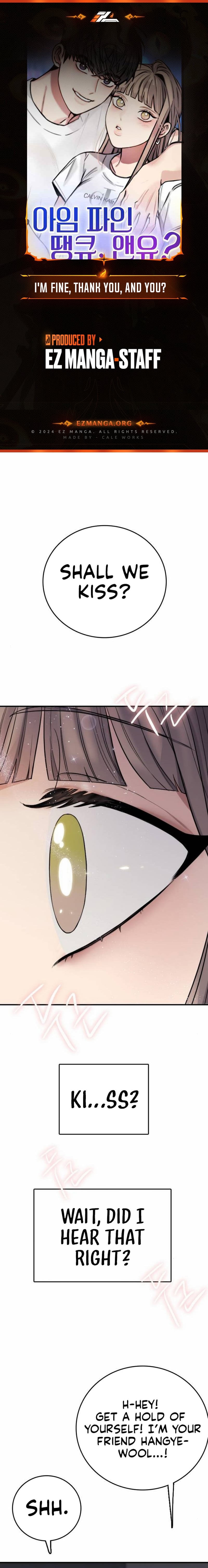 I'm Fine, Thank You, And You?, Chapter 2, page 1