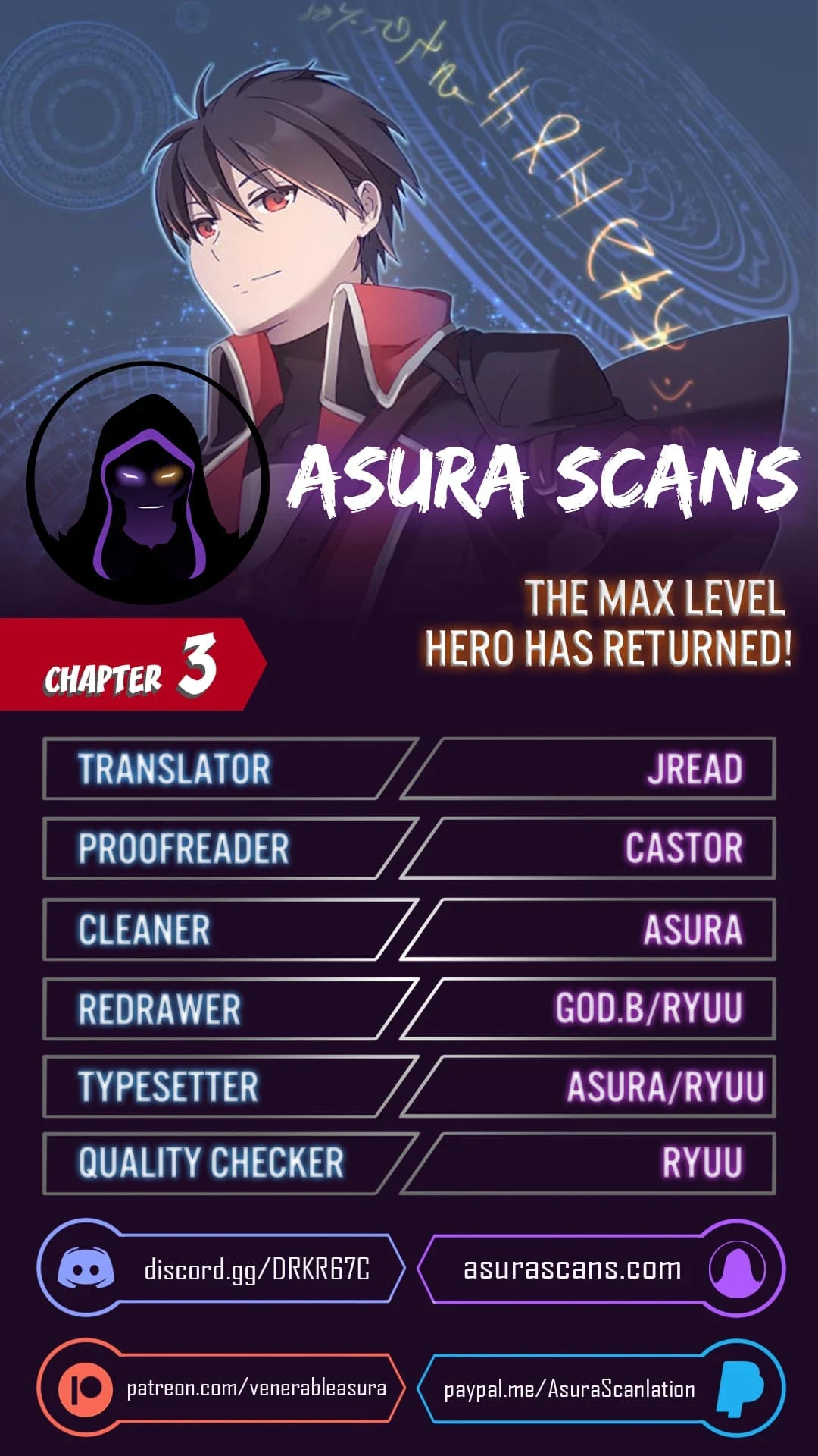 The Max Level Hero has Returned!, Chapter 3, page 1