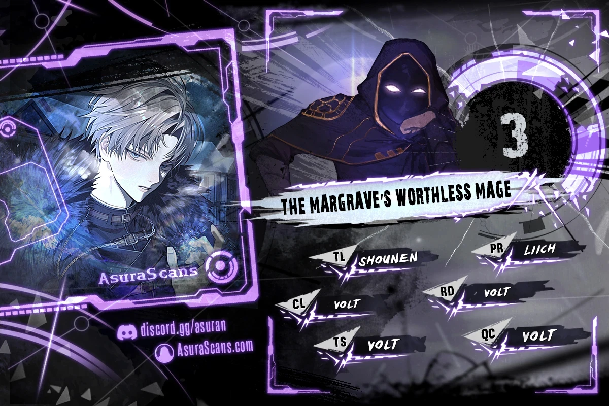 Margrave’s Worthless Mage, Chapter 3, page 1