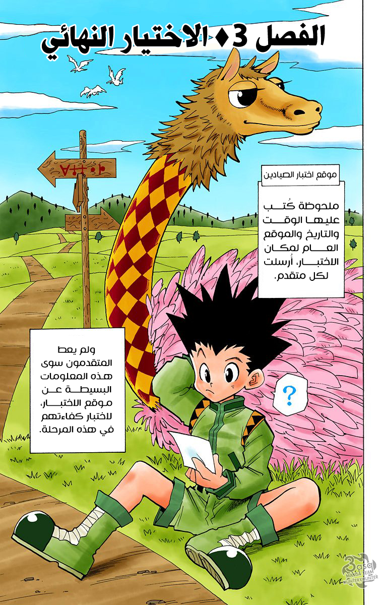 Hunter X Hunter – colored, 3 - الاختيار النهائي, page 1