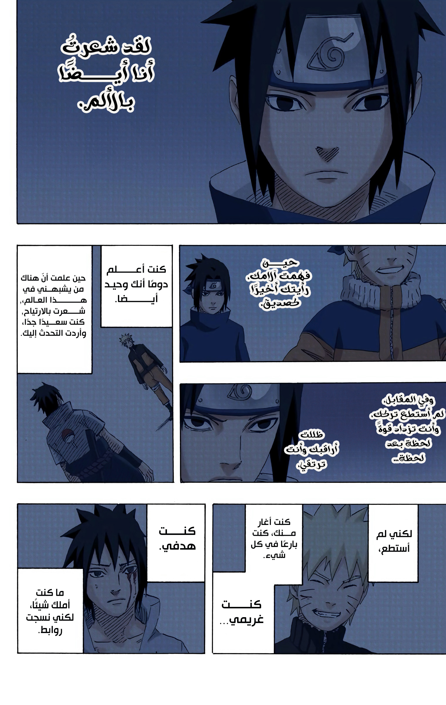 Naruto – Digital Colored, 698 - ناروتو وساسكي (الخاتمة), page 14