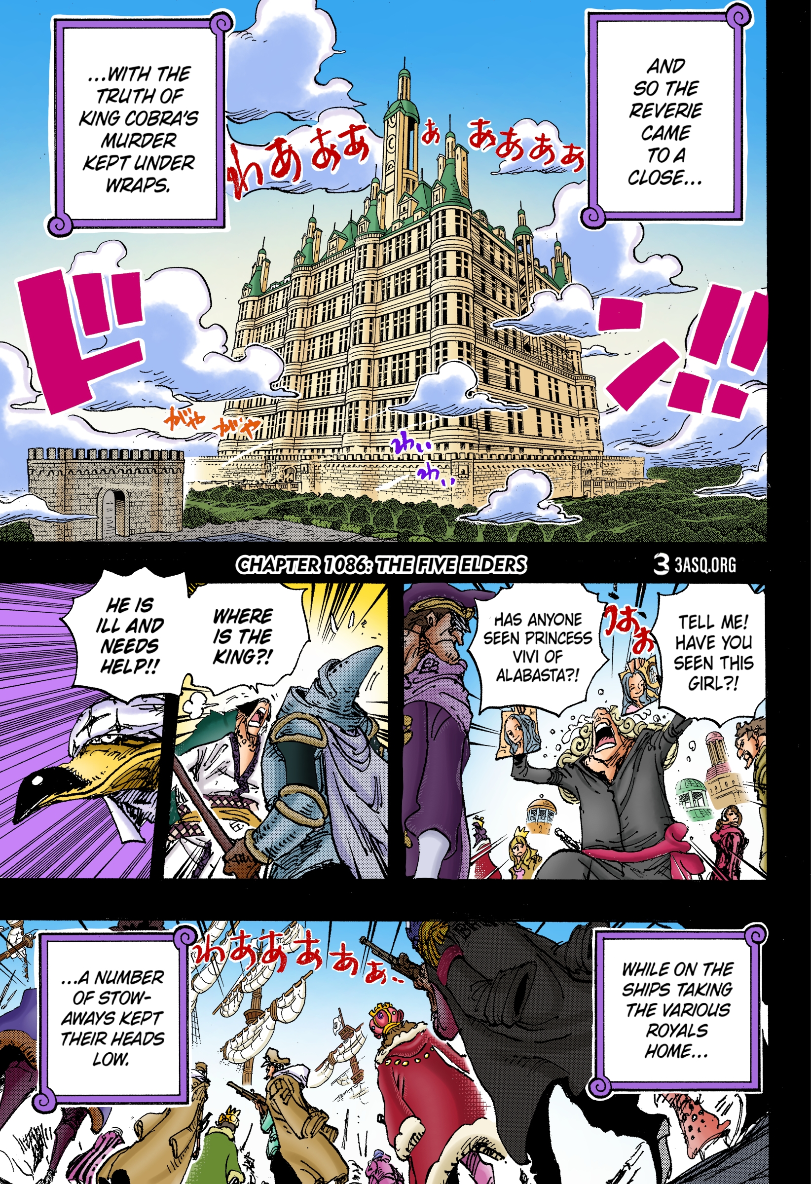 One Piece (English), 1086 - THE FIVE ELDERS, page 3