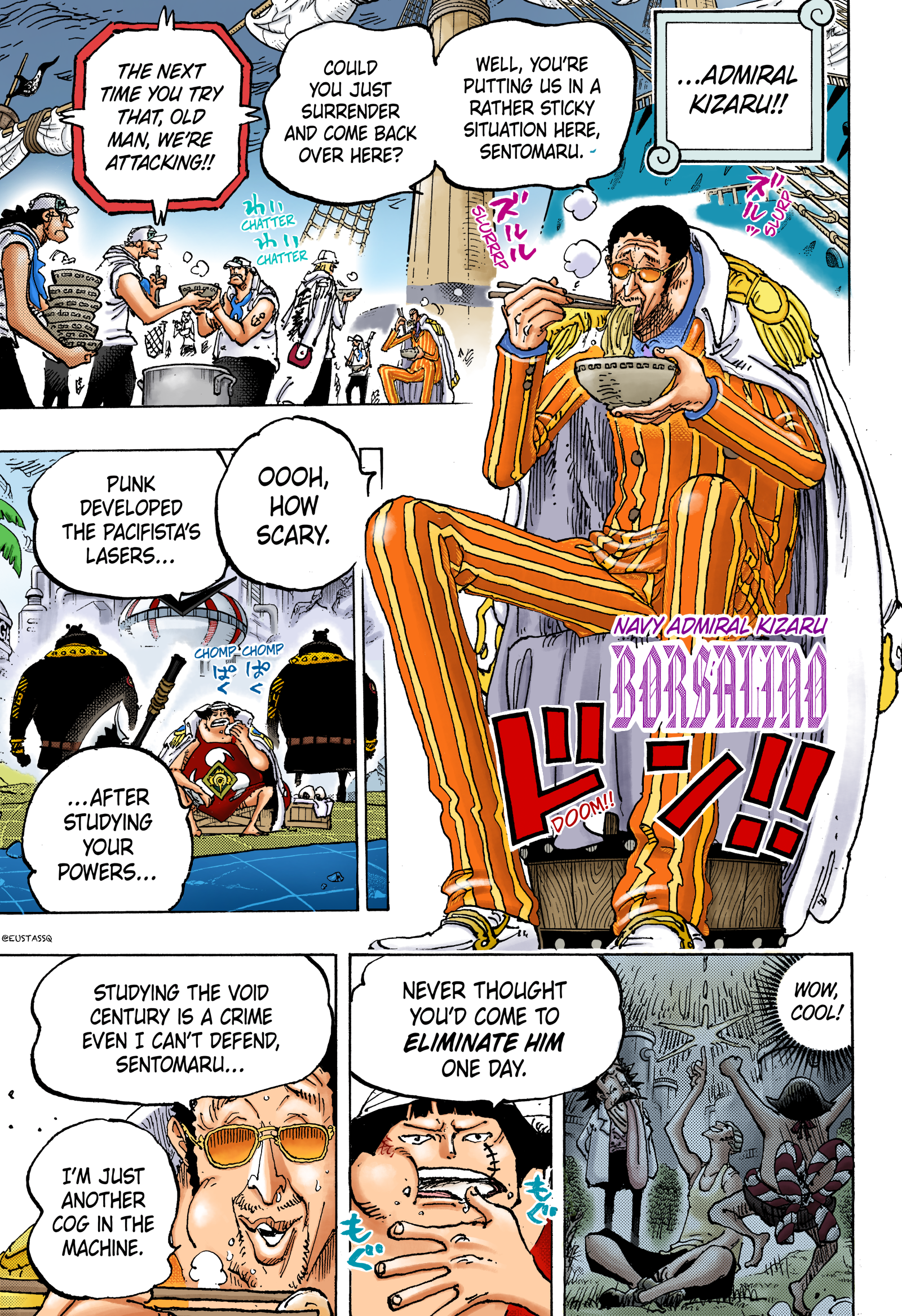 One Piece (English), 1089 - HOSTAGE SITUATION, page 8