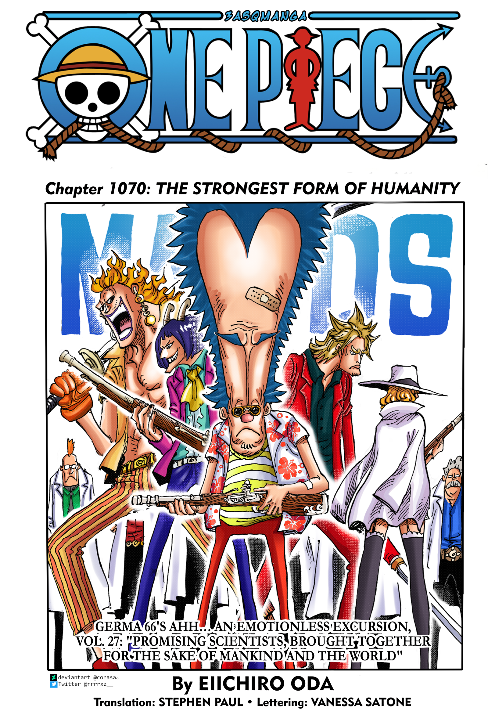 One Piece (English), 1070 - THE STRONGEST FORM OF HUMANITY, page 1