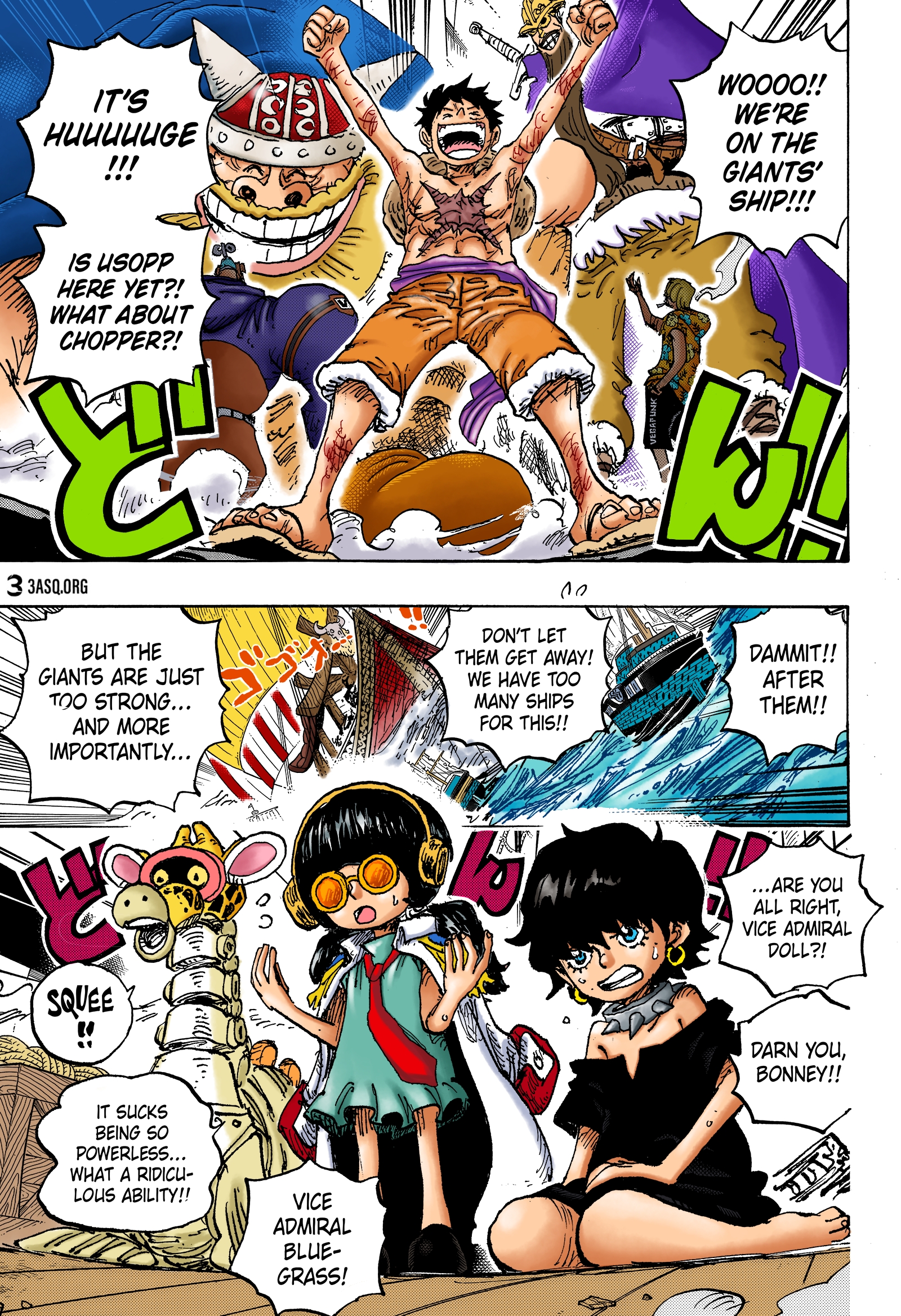 One Piece (English), 1118 - THE MOST FREE, page 8