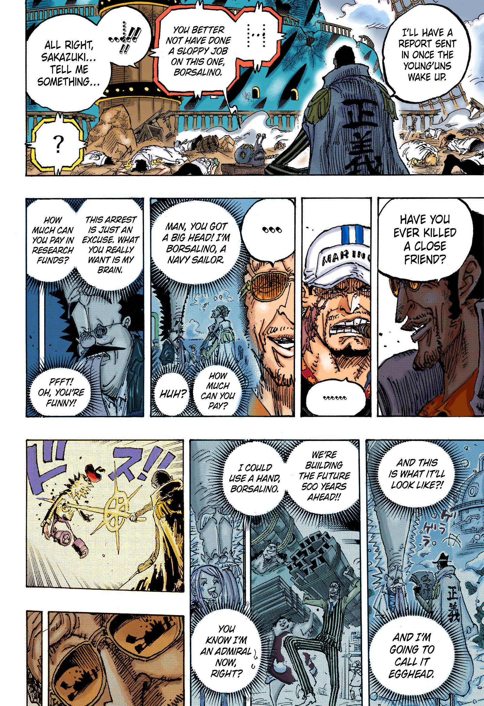 One Piece (English), 1124 - CLOSE FRIEND, page 6