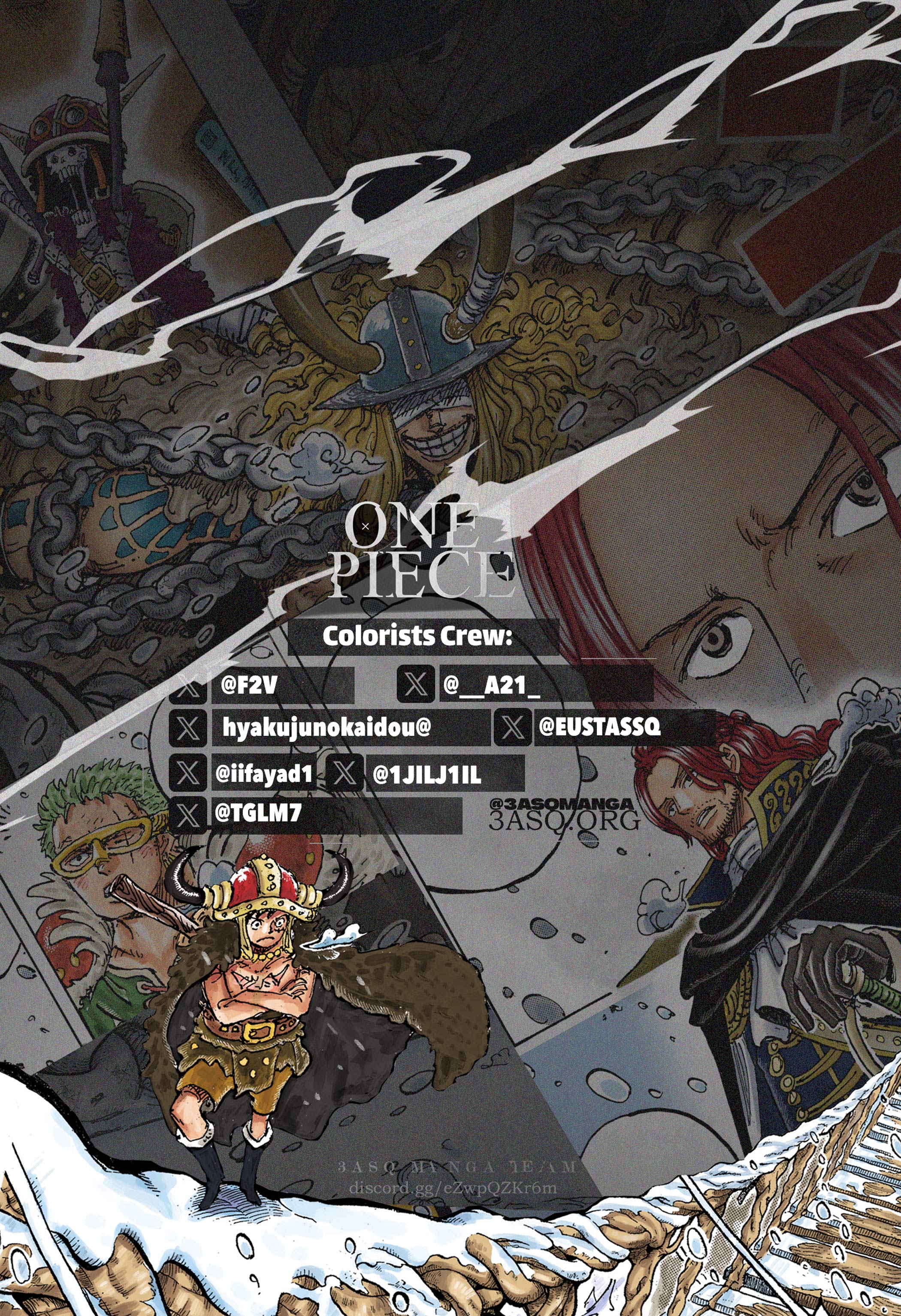 One Piece (English), 1155 - Rocks Pirates, page 2
