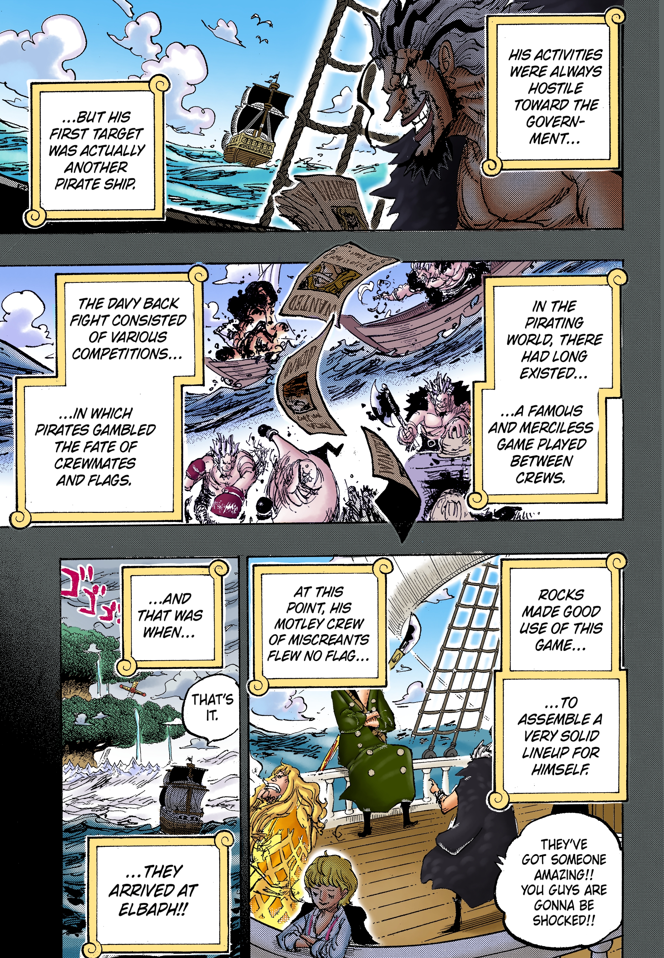 One Piece (English), 1155 - Rocks Pirates, page 10