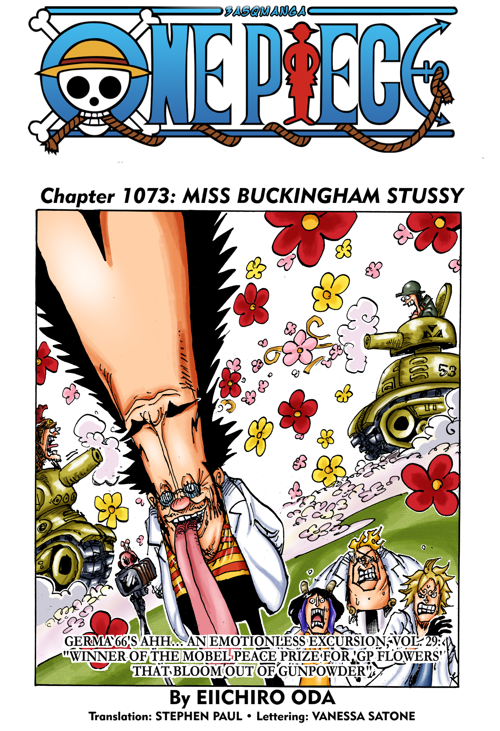 One Piece (English), 1073 - miss buckingham stussy, page 1