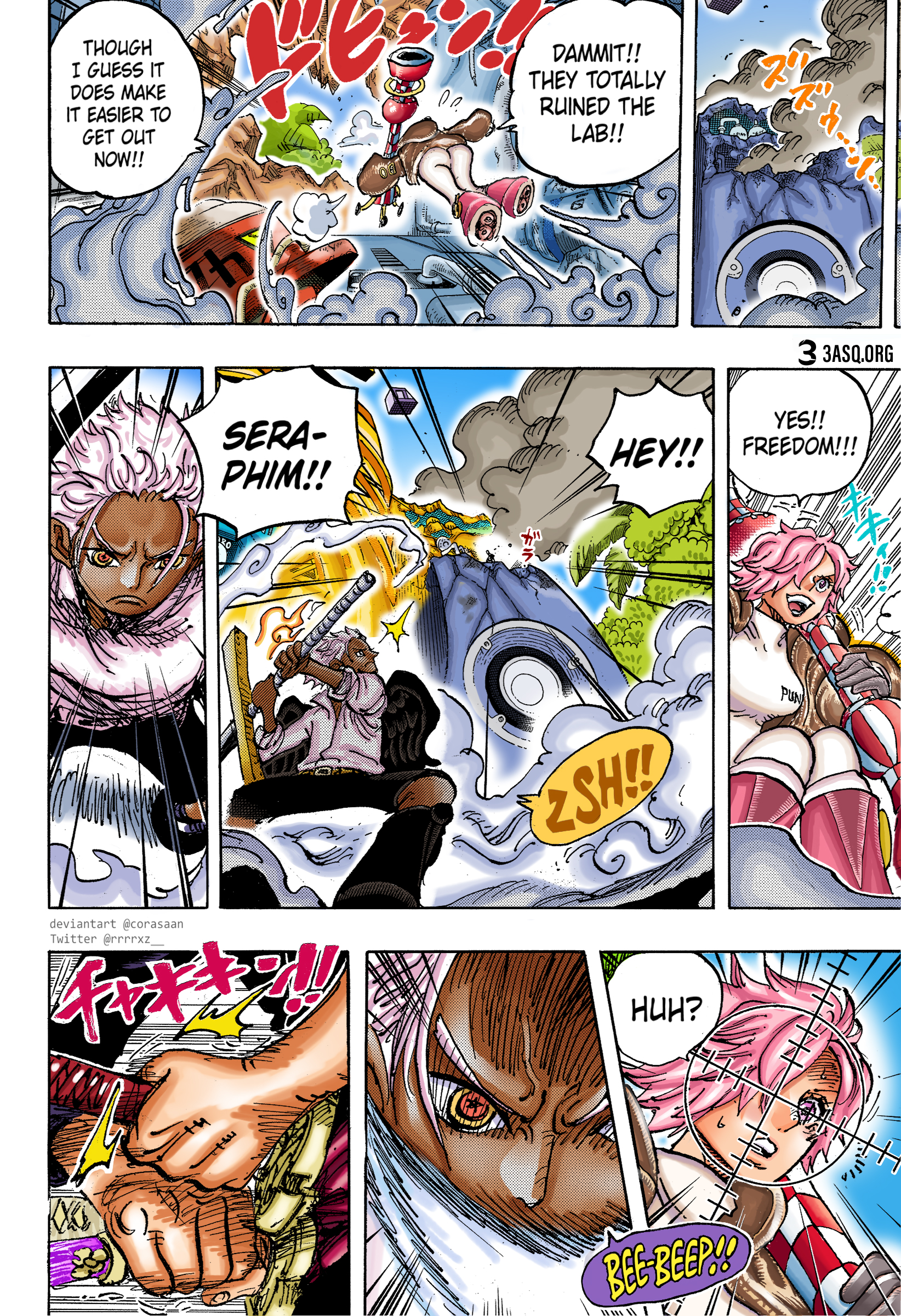 One Piece (English), 1073 - miss buckingham stussy, page 8