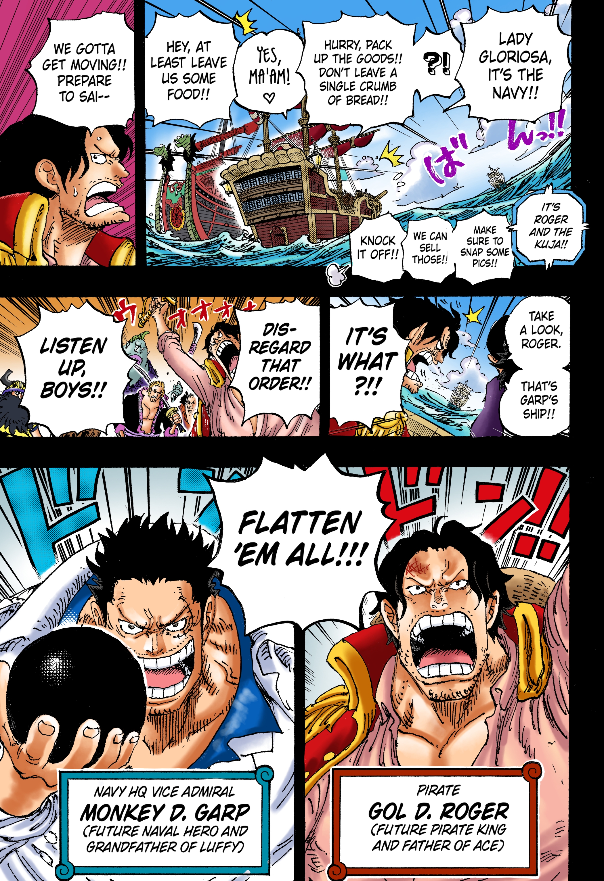 One Piece (English), 1156 - Rocks Pirates, page 8