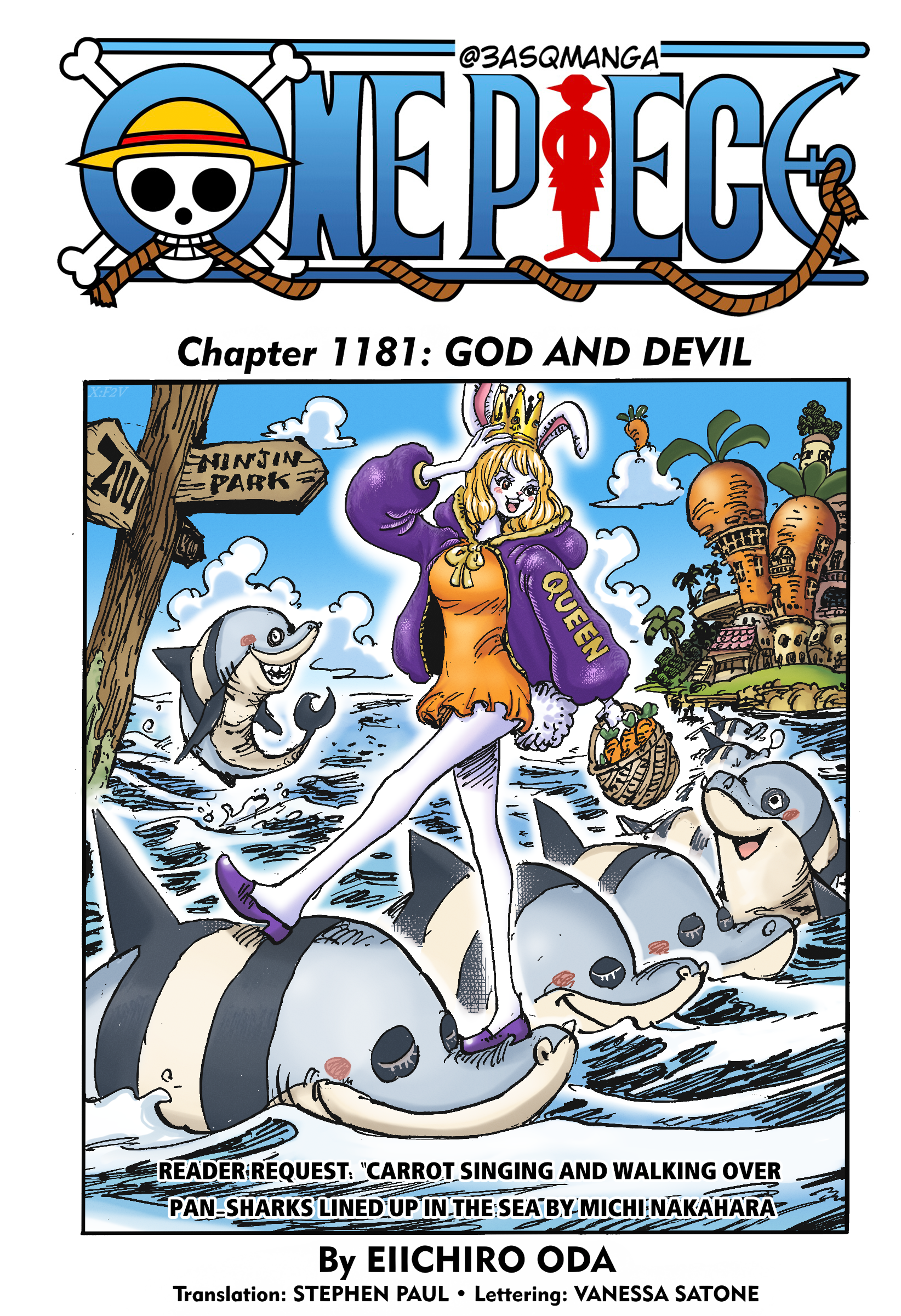 One Piece (English), 1181 - A God And A devil, page 1