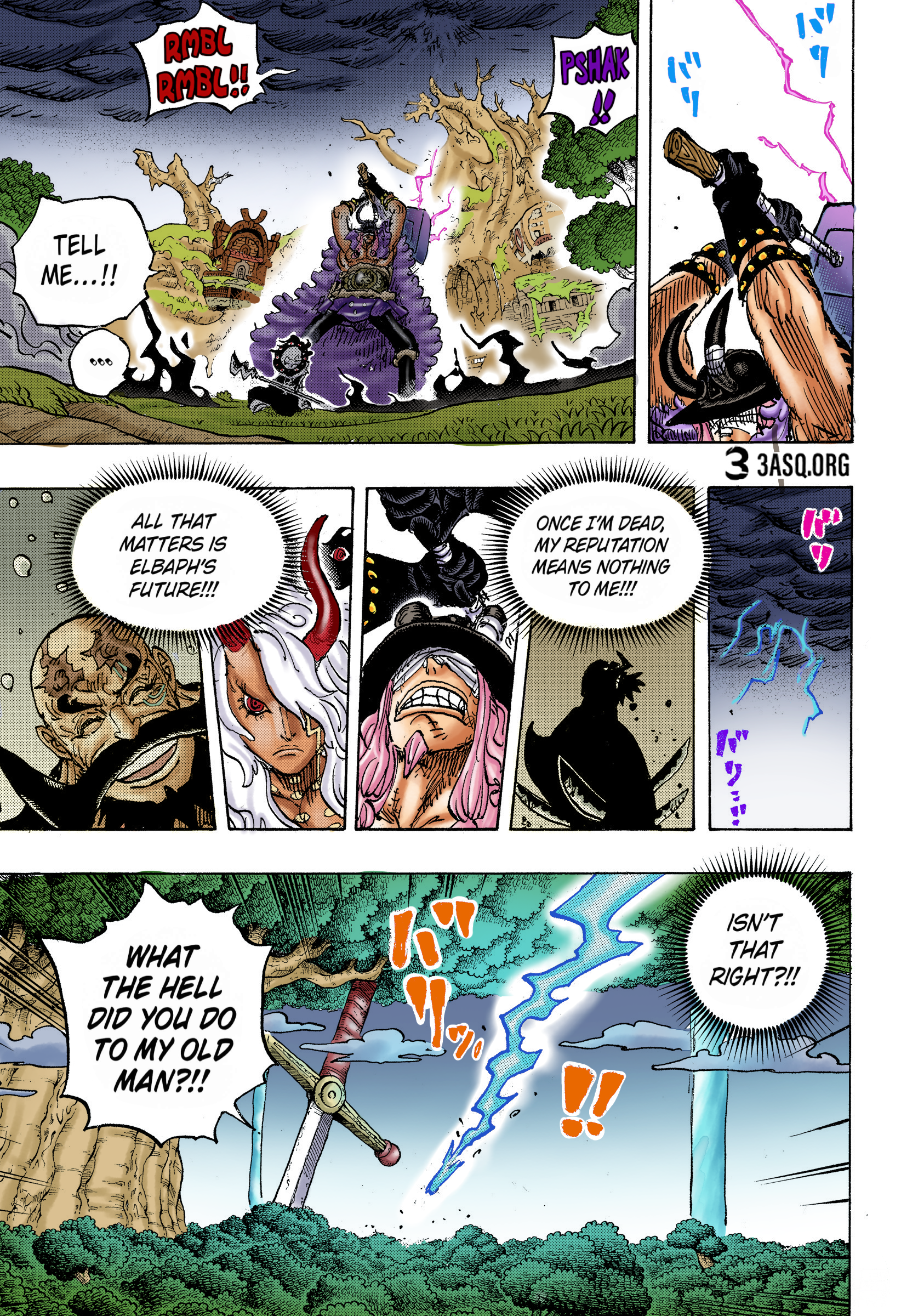 One Piece (English), 1181 - A God And A devil, page 3