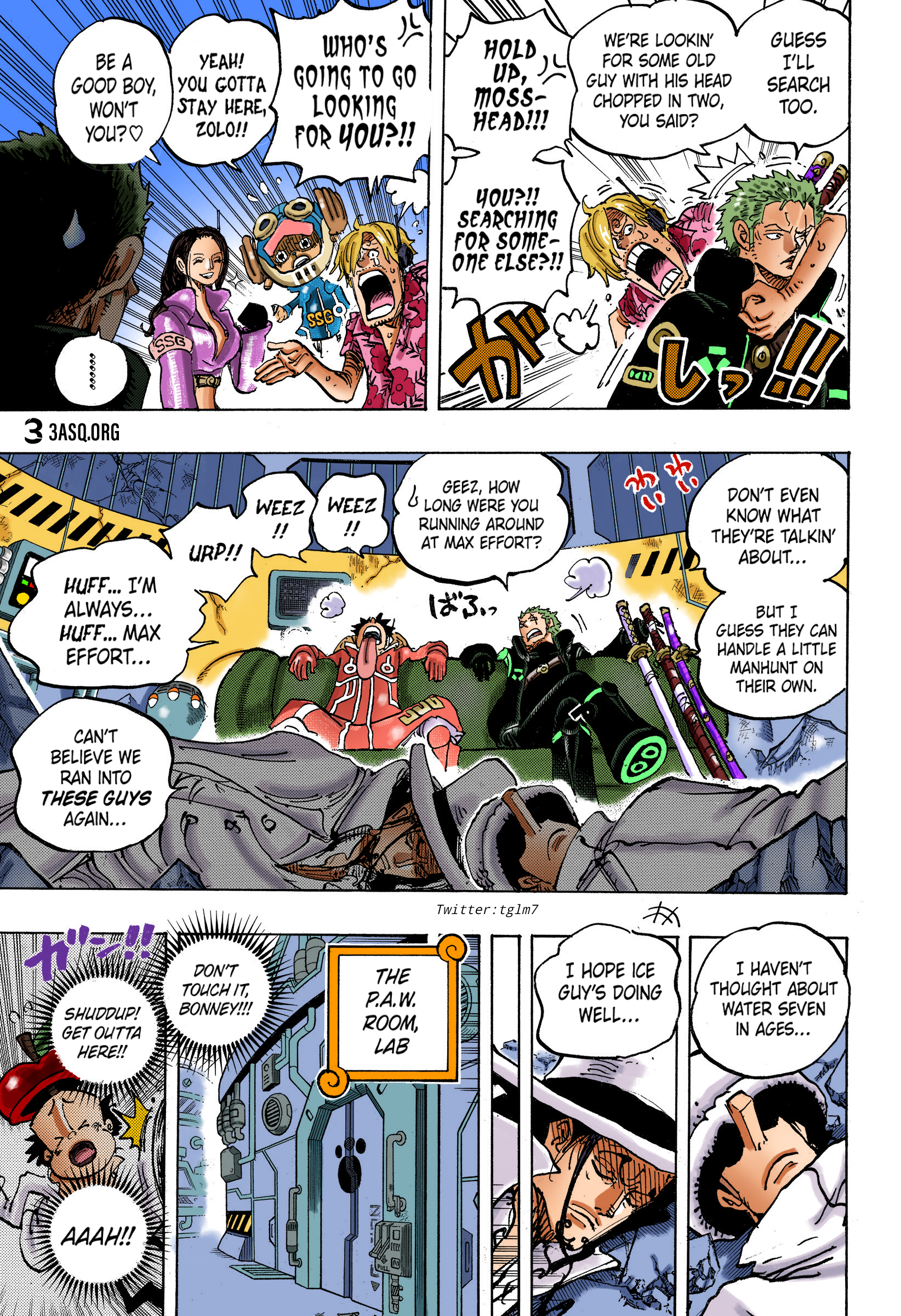 One Piece (English), 1074 - MK. III, page 11