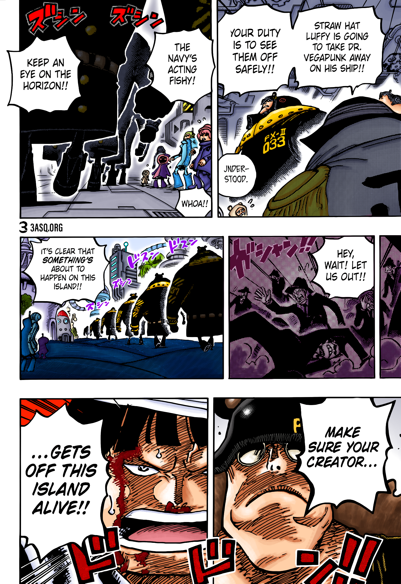 One Piece (English), 1074 - MK. III, page 7