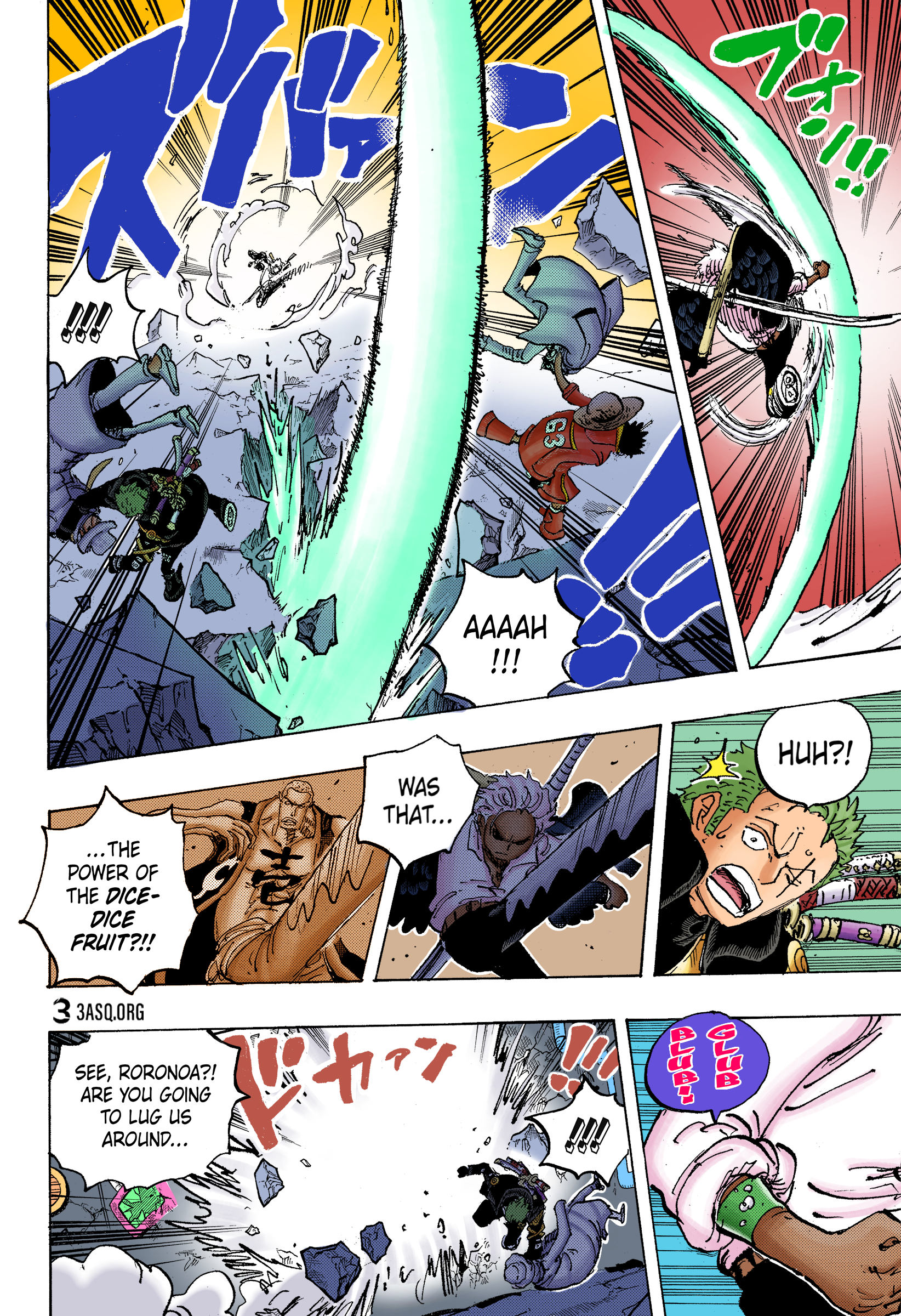 One Piece (English), 1076 - old friends, page 3