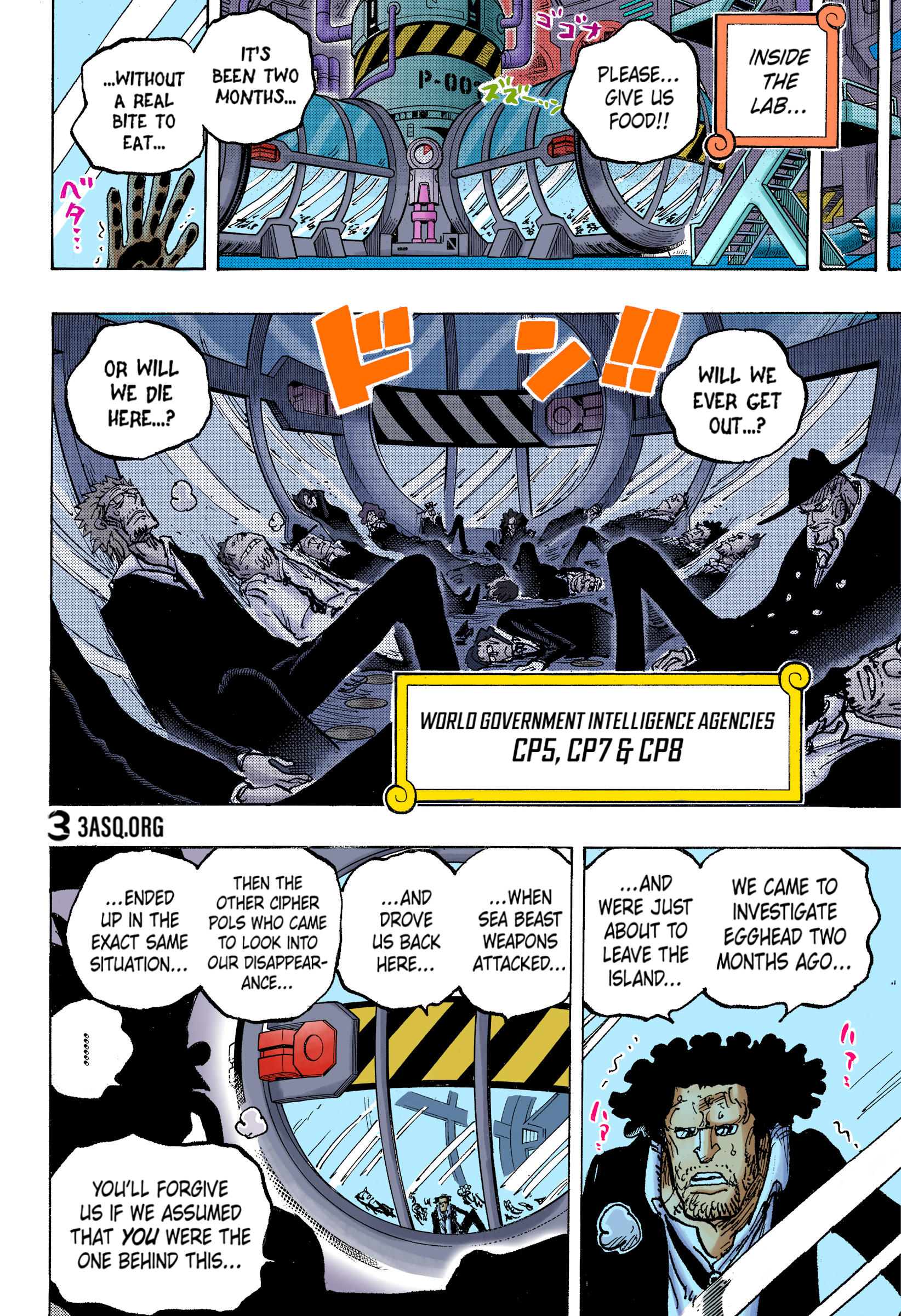 One Piece (English), 1076 - old friends, page 8