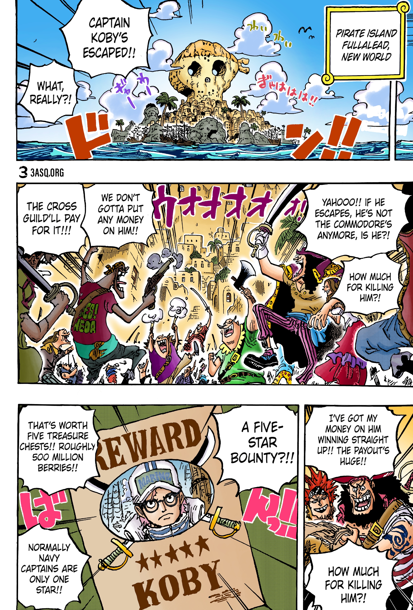 One Piece (English), 1080 - The Hero of Legend, page 3