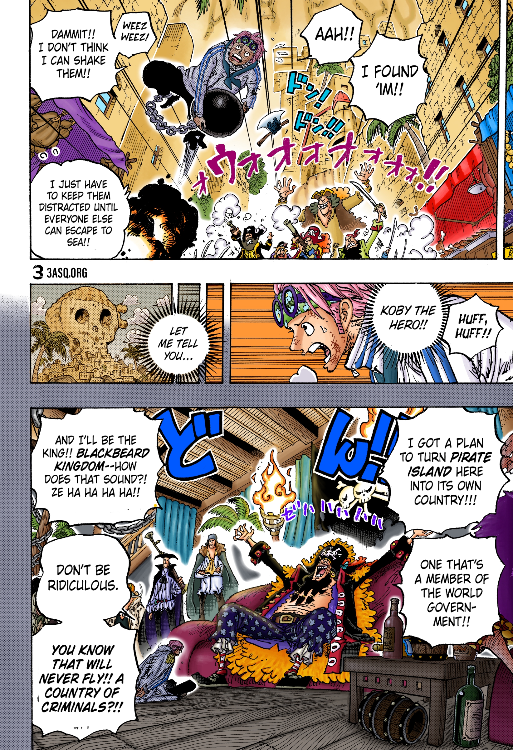 One Piece (English), 1080 - The Hero of Legend, page 7