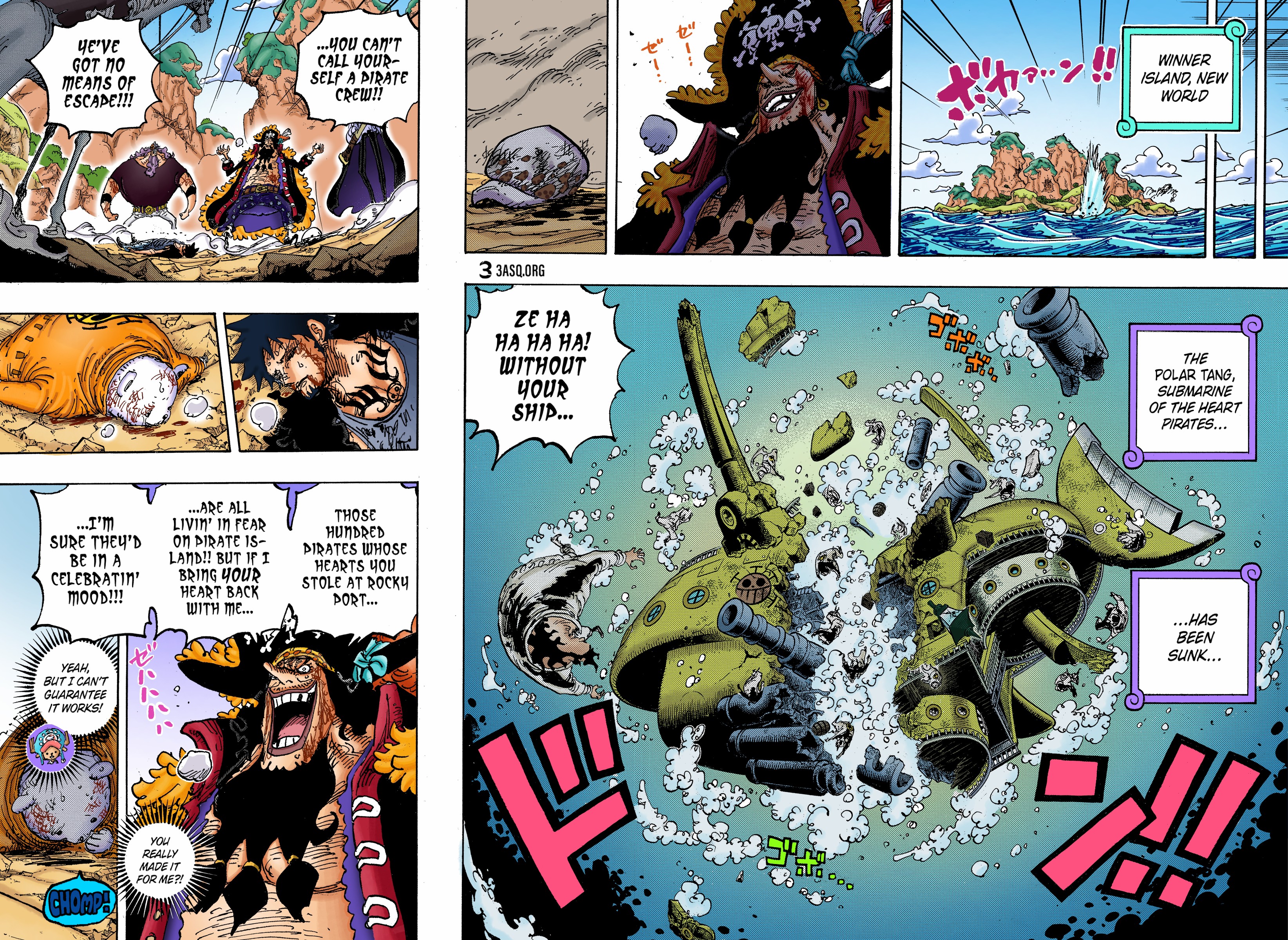 One Piece (English), 1081 - Tenth Ship Captain Of The Blackbeard Pirates, Kuzan, page 13