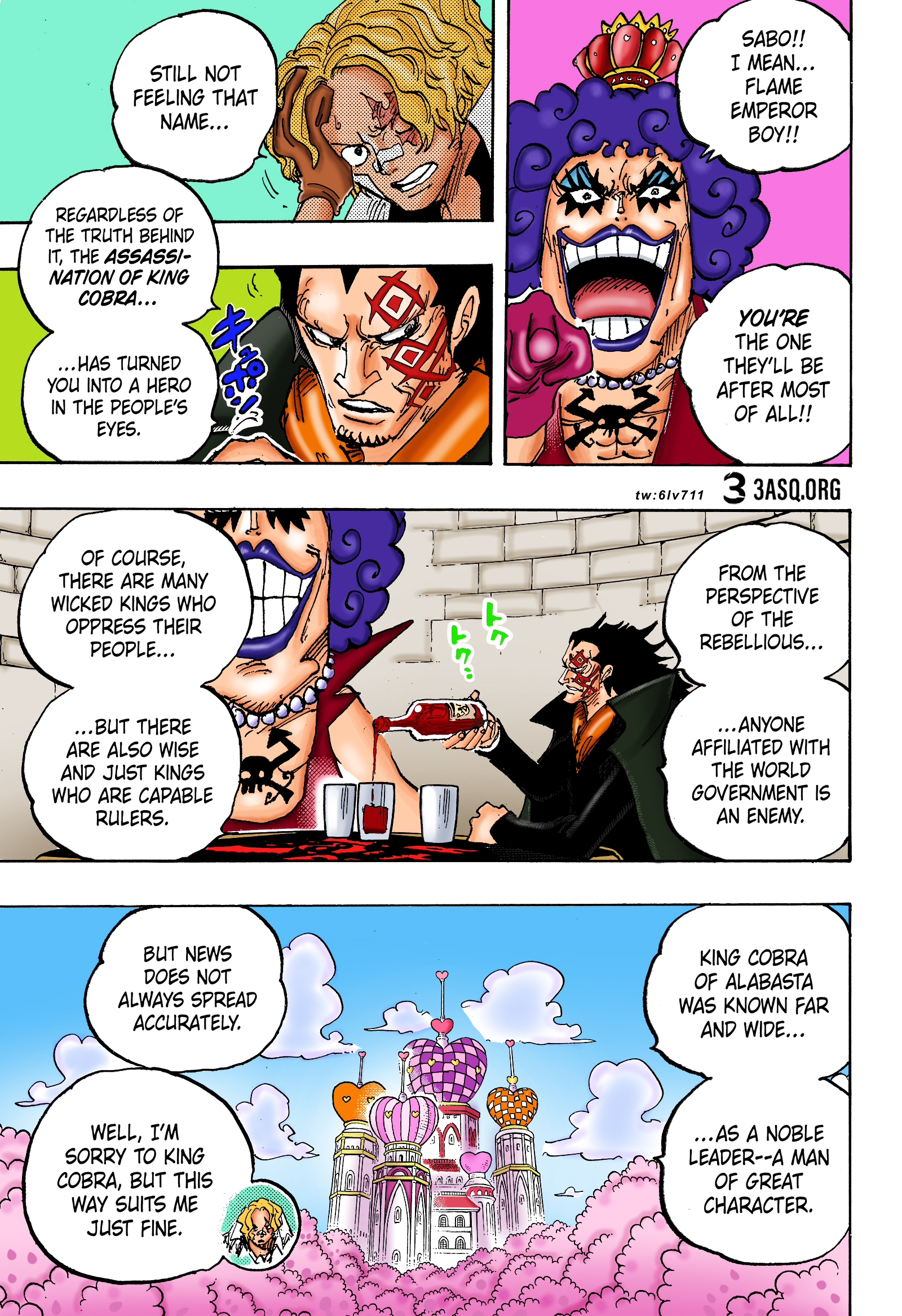 One Piece (English), 1083 - THE TRUTH OF THAT DAY, page 6