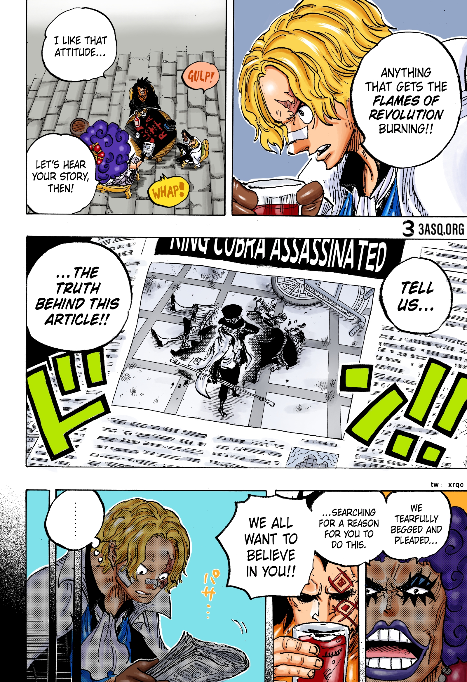 One Piece (English), 1083 - THE TRUTH OF THAT DAY, page 7