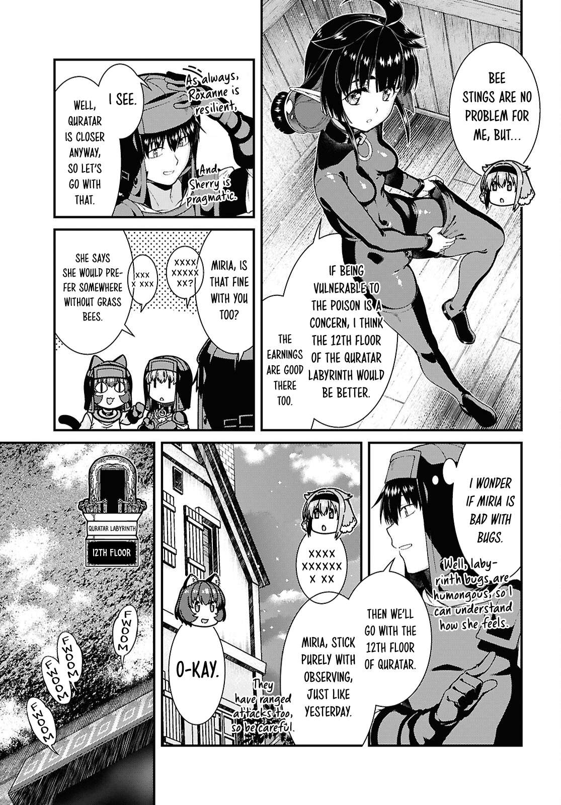 Isekai Meikyuu de Harem wo, Chapter 111, page 3