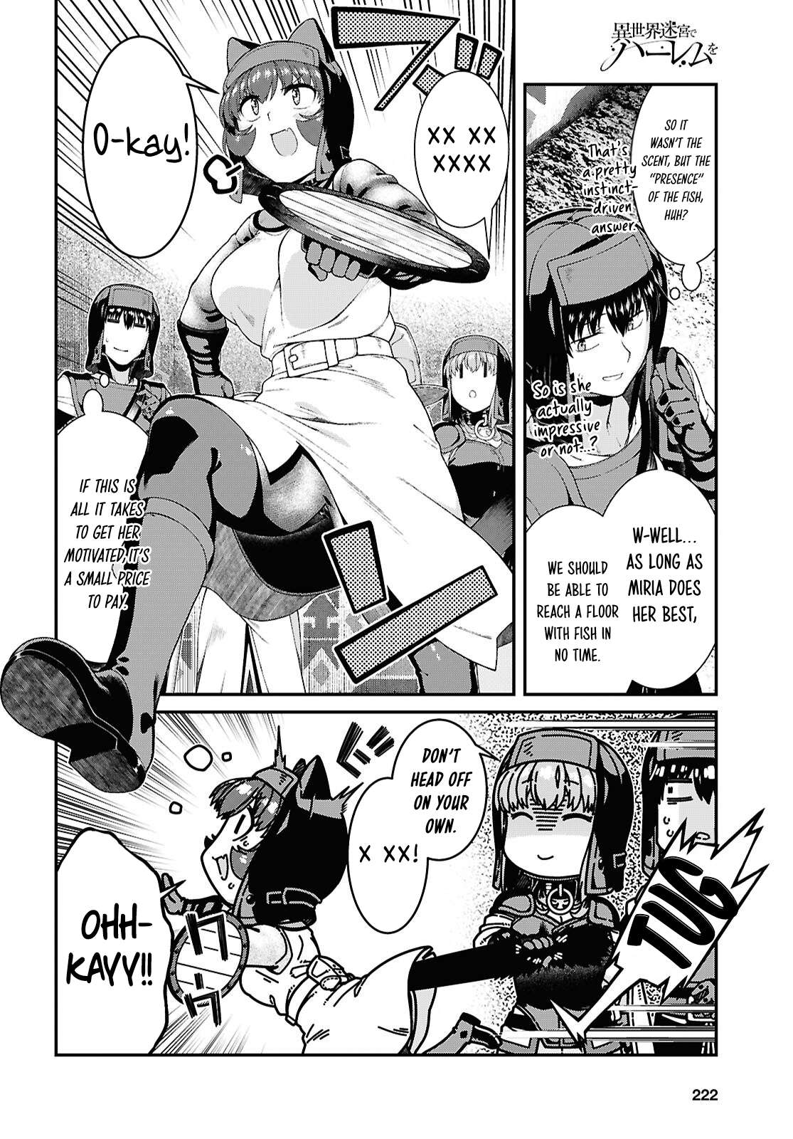 Isekai Meikyuu de Harem wo, Chapter 111, page 6