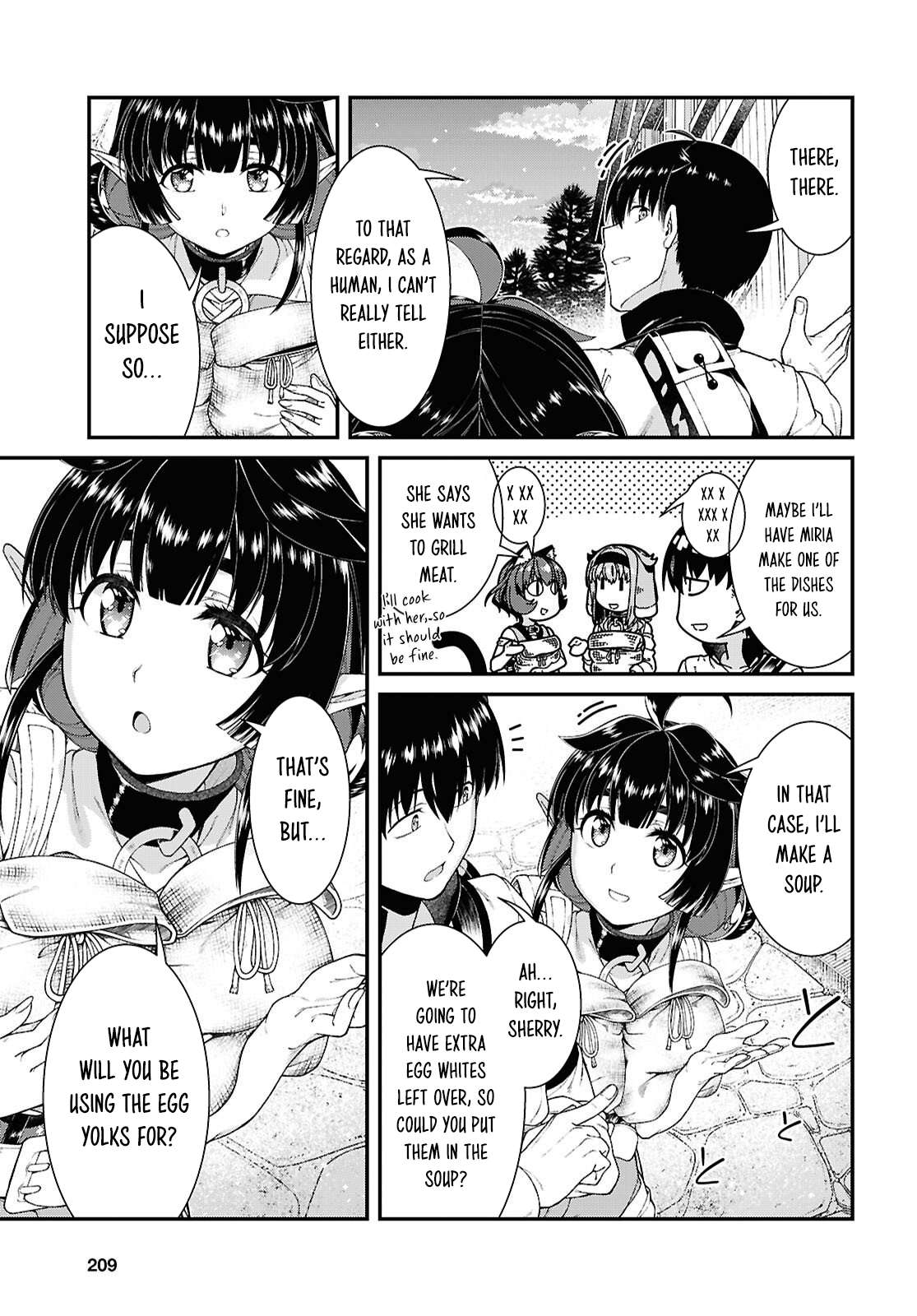 Isekai Meikyuu de Harem wo, Chapter 112, page 3