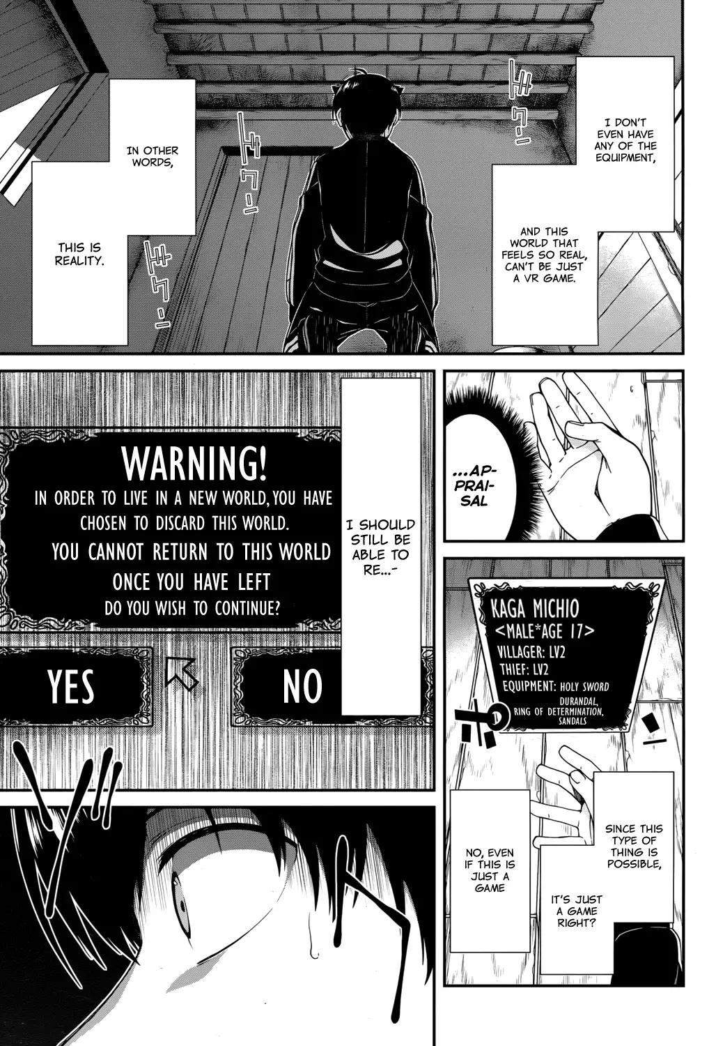 Isekai Meikyuu de Harem wo, Chapter 1, page 36