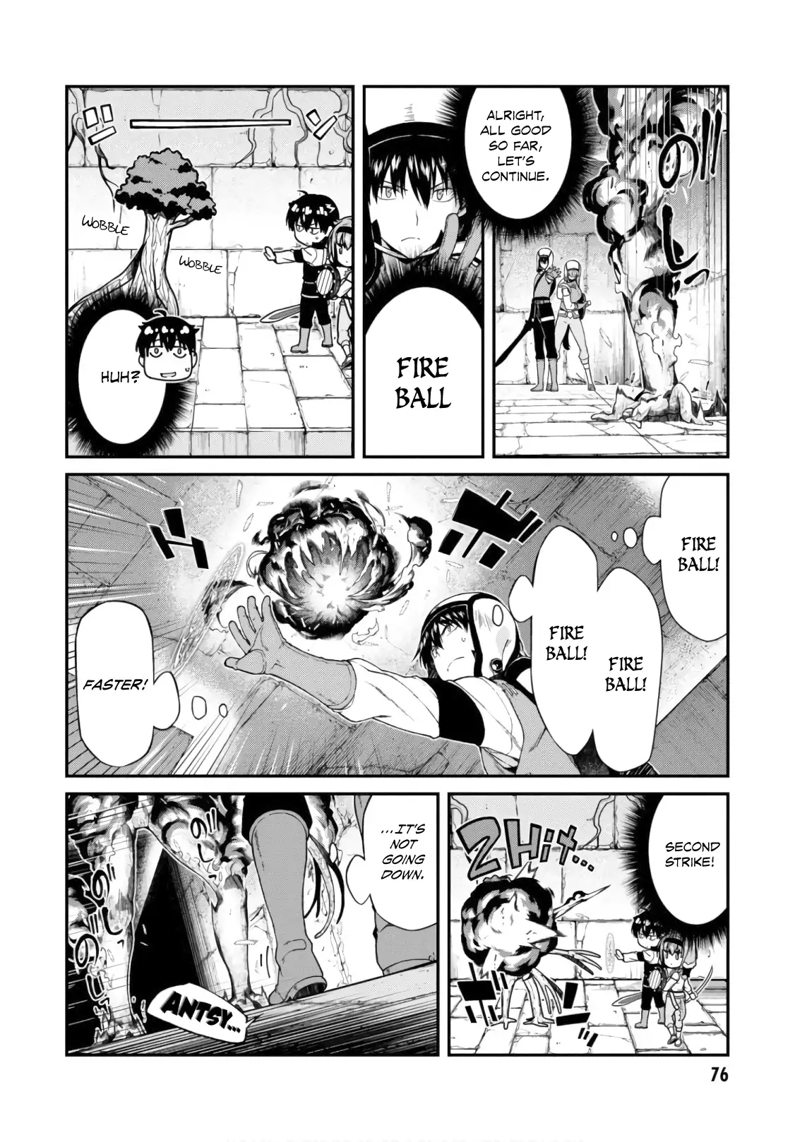 Isekai Meikyuu de Harem wo, Chapter 22, page 4