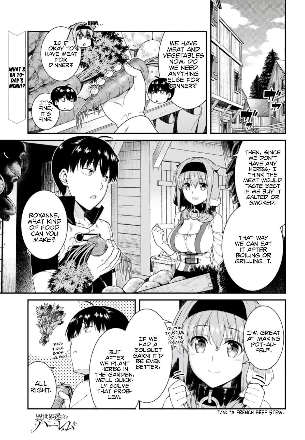 Isekai Meikyuu de Harem wo, Chapter 27, page 2