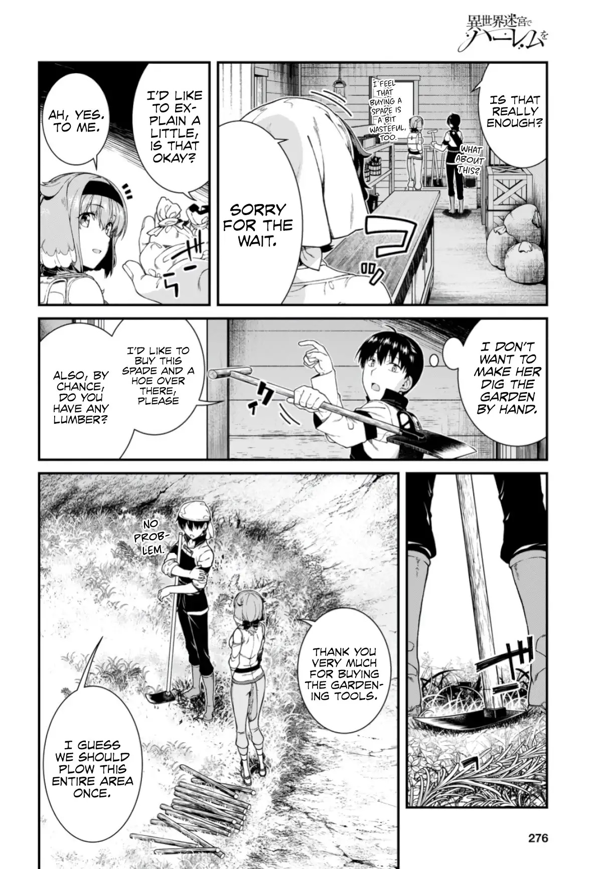Isekai Meikyuu de Harem wo, Chapter 27, page 29