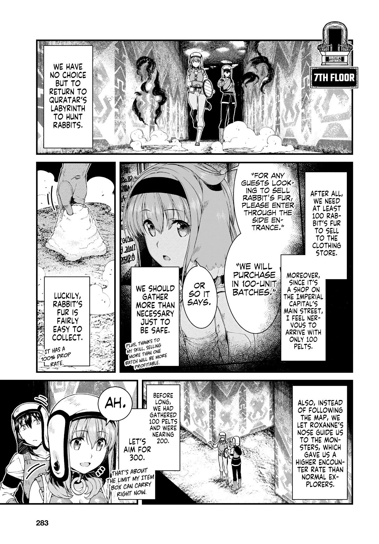 Isekai Meikyuu de Harem wo, Chapter 34, page 4