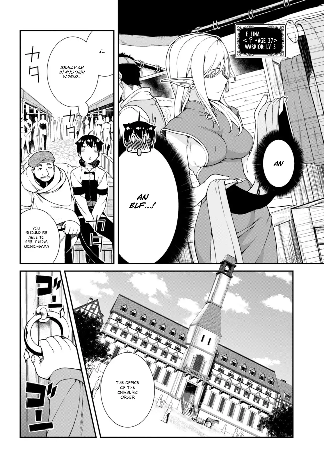 Isekai Meikyuu de Harem wo, Chapter 3, page 9