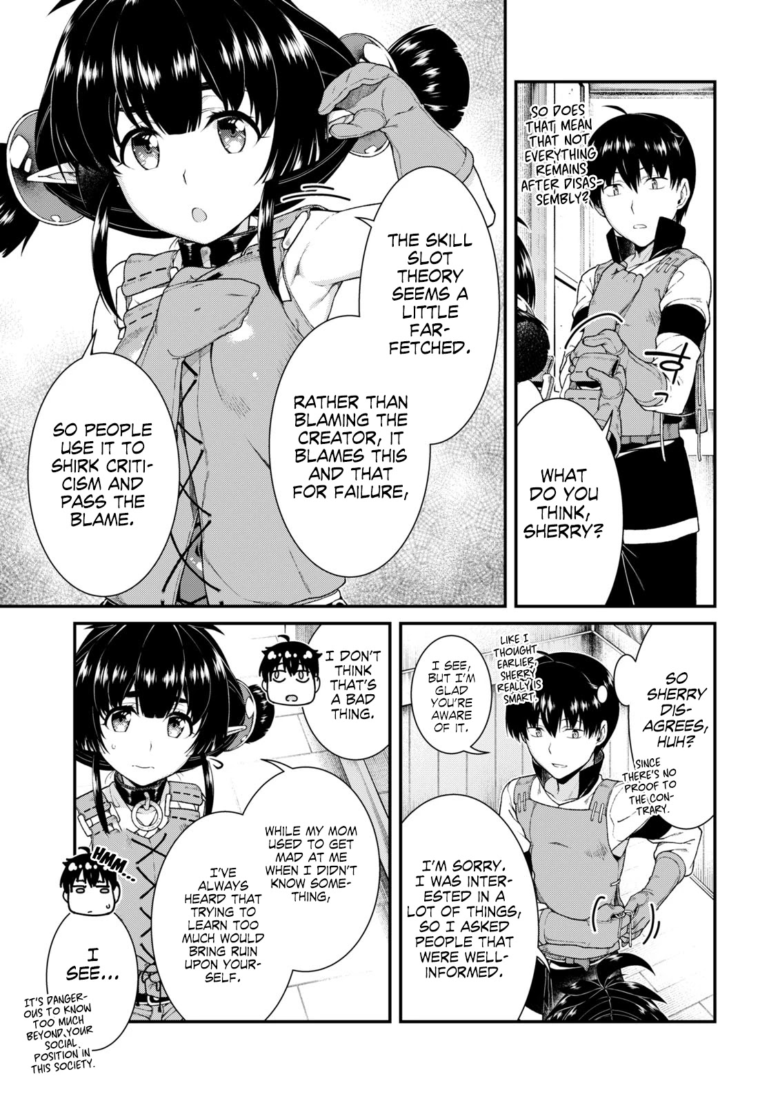 Isekai Meikyuu de Harem wo, Chapter 40, page 9