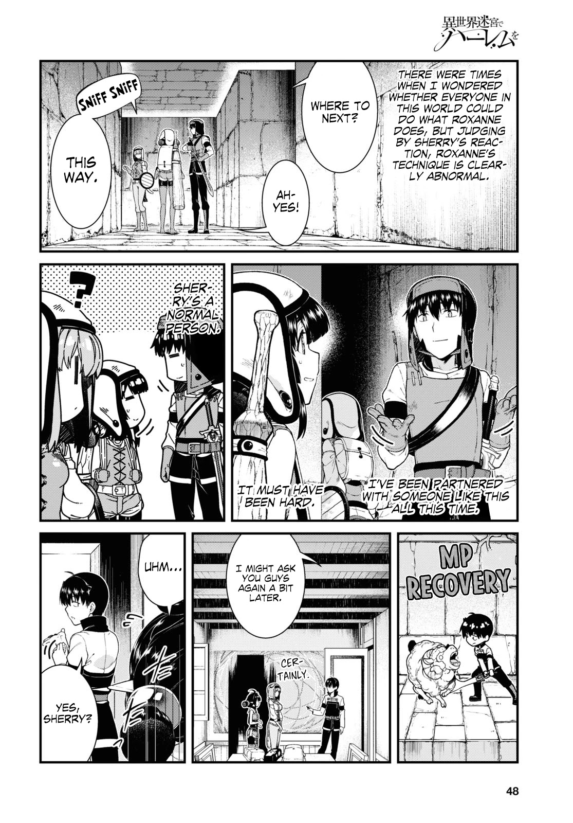 Isekai Meikyuu de Harem wo, Chapter 41, page 3