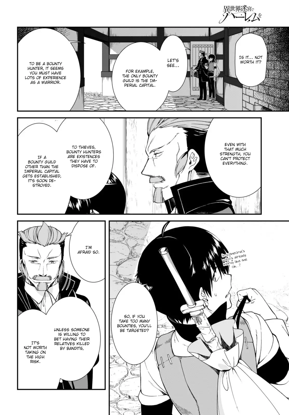 Isekai Meikyuu de Harem wo, Chapter 4, page 29