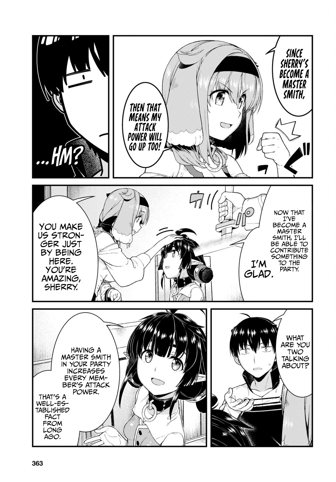 Isekai Meikyuu de Harem wo, Chapter 54, page 8