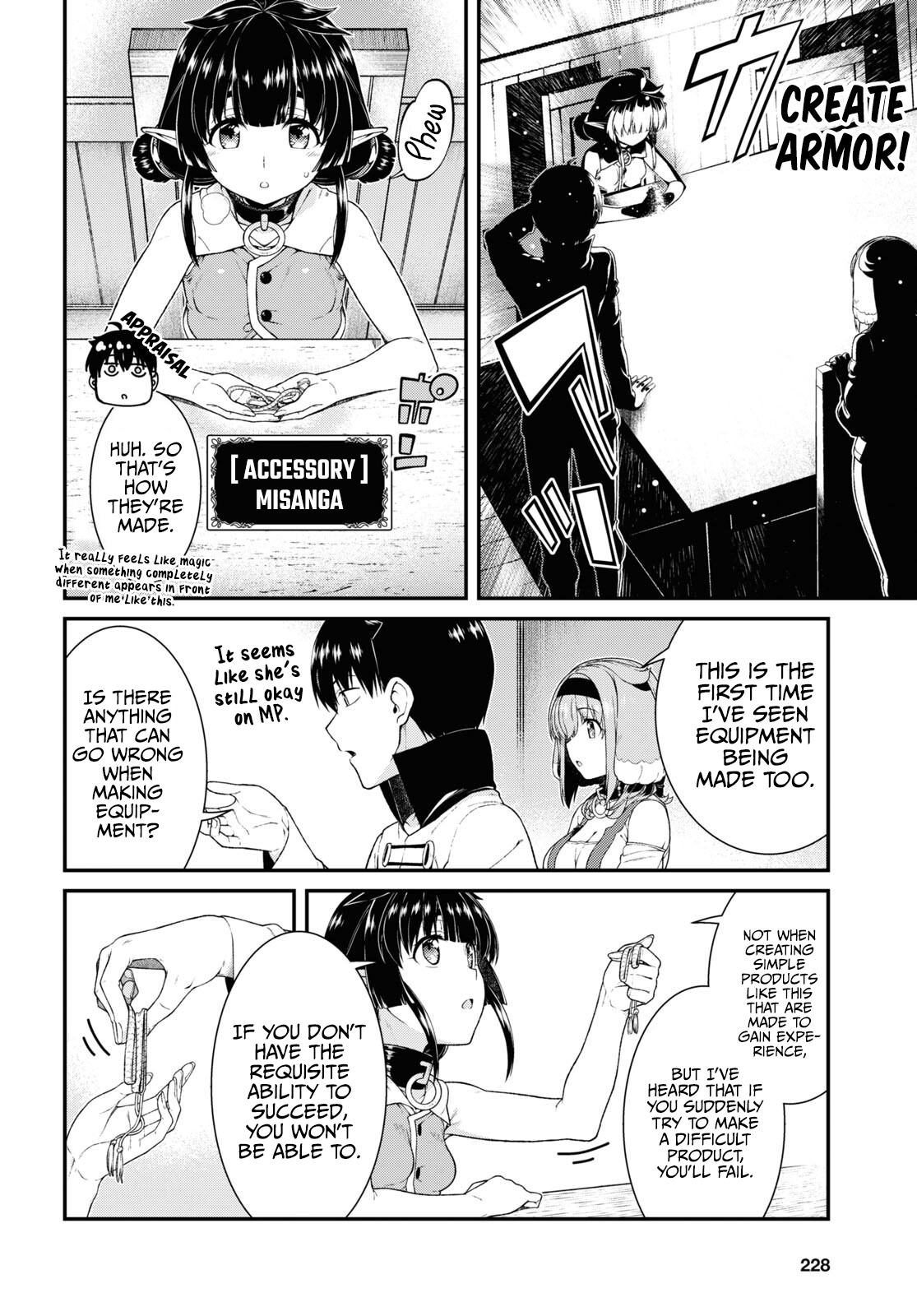 Isekai Meikyuu de Harem wo, Chapter 59, page 4