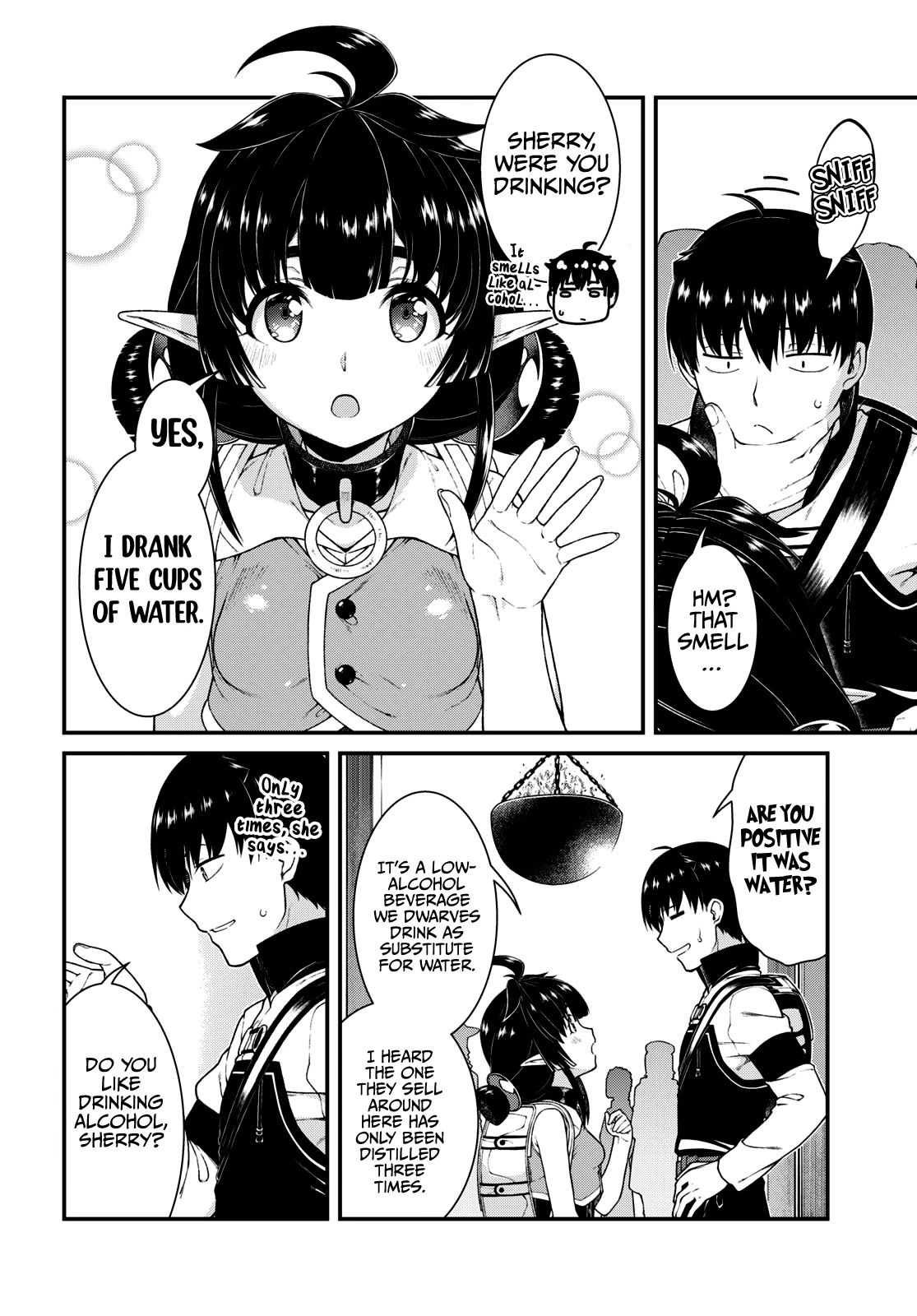 Isekai Meikyuu de Harem wo, Chapter 66, page 3