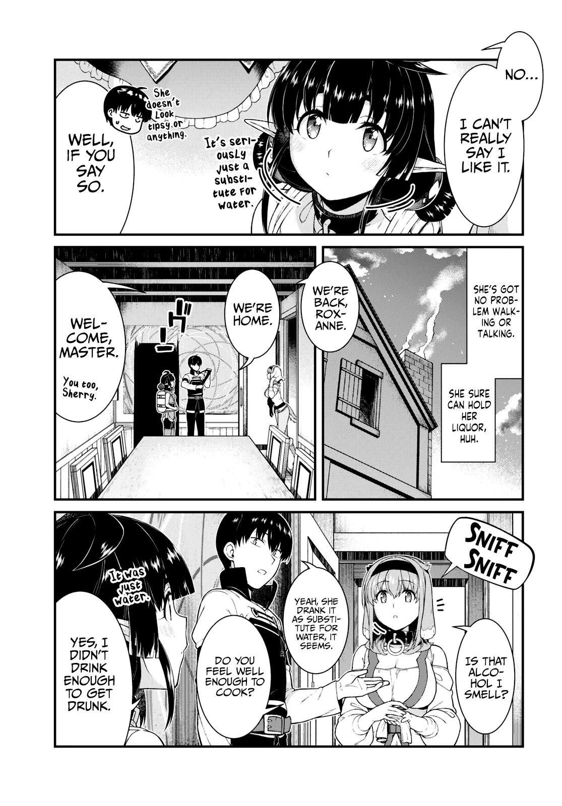Isekai Meikyuu de Harem wo, Chapter 66, page 4
