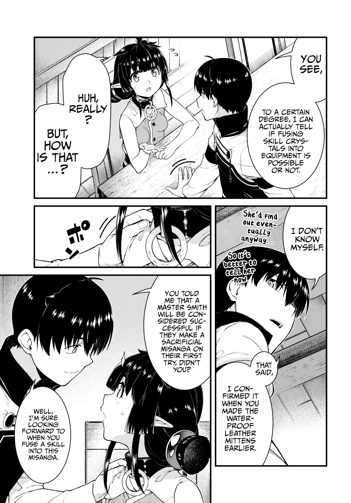 Isekai Meikyuu de Harem wo, Chapter 67, page 4