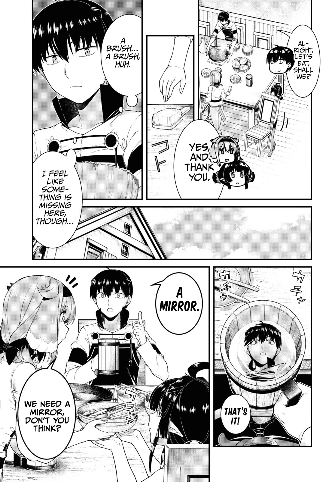 Isekai Meikyuu de Harem wo, Chapter 69, page 8