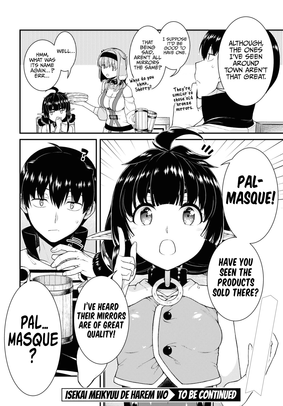 Isekai Meikyuu de Harem wo, Chapter 69, page 9