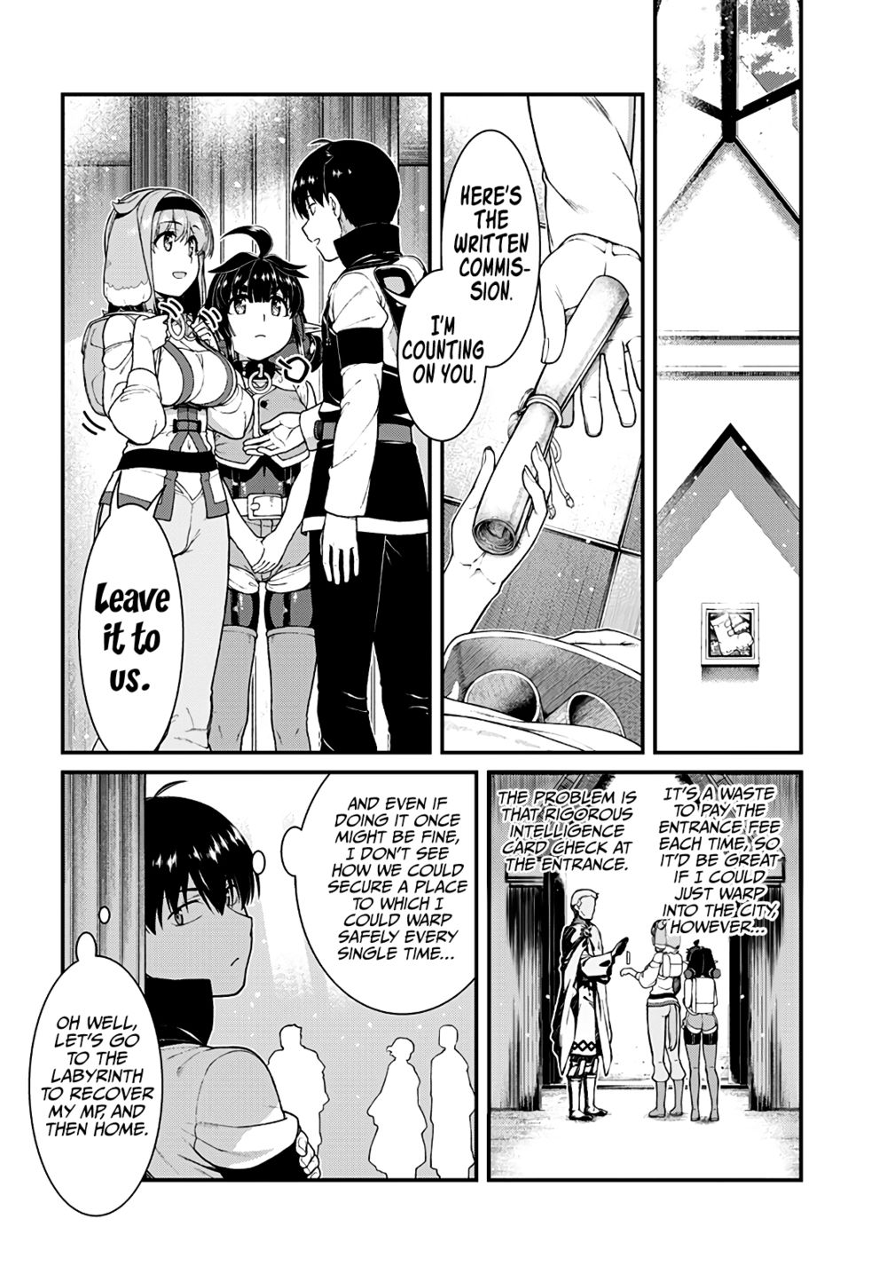 Isekai Meikyuu de Harem wo, Chapter 81, page 7