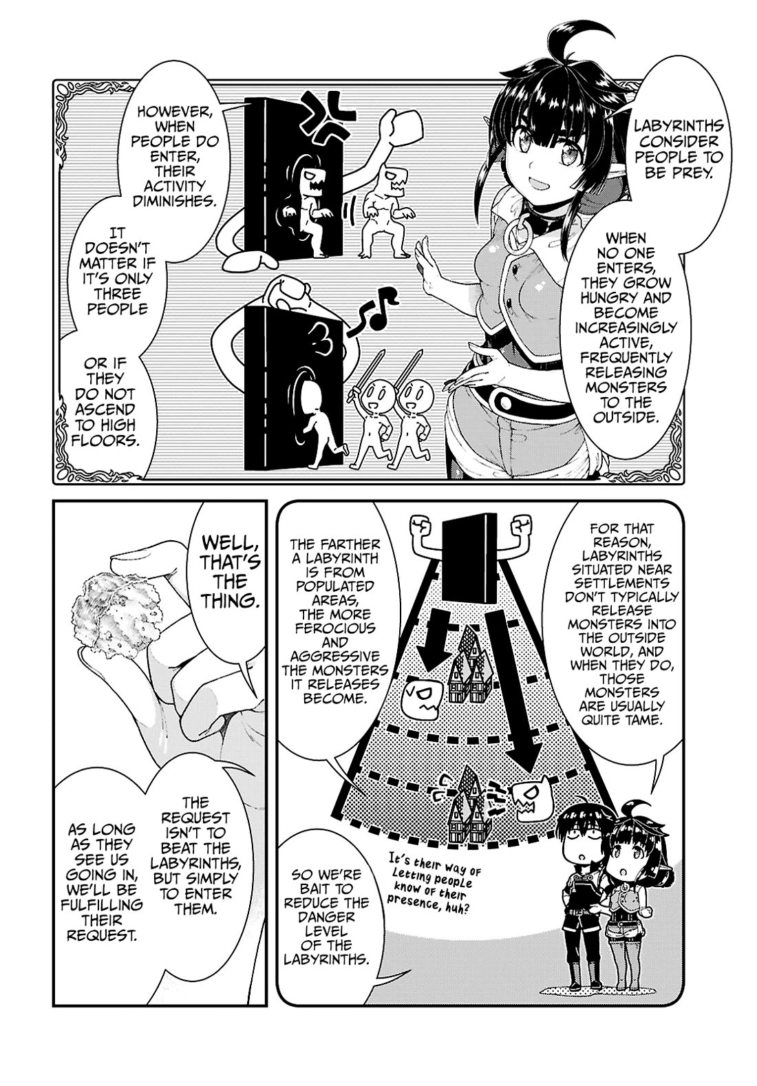 Isekai Meikyuu de Harem wo, Chapter 89, page 3